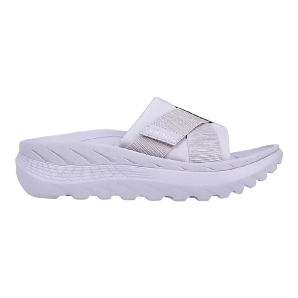 Vionic Lavender/Pale Lilac Slide Sandal - Picture 2 of 3